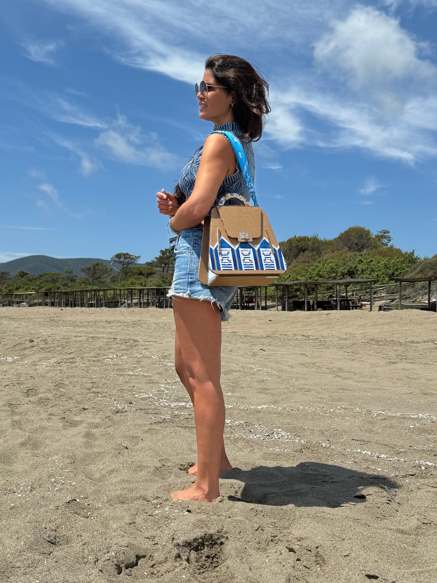 EcoBag Summer Limited Edition con Tracolla Colorata